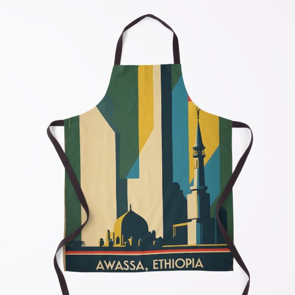 Item preview, Awassa Ethiopia Africa Retro Vintage Travel Souvenir designed and sold by TravelersGems.