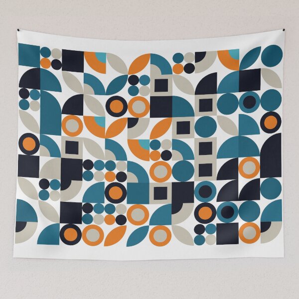 Artikelvorschau, Moderne, geometrische, nahtlose Musterformen. entworfen und verkauft von dpsstudio.