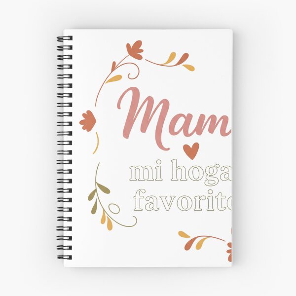 Item preview, Mamá Mi Hogar Favorito Spanish Mom Love Floral Design designed and sold by JMDesignHub.