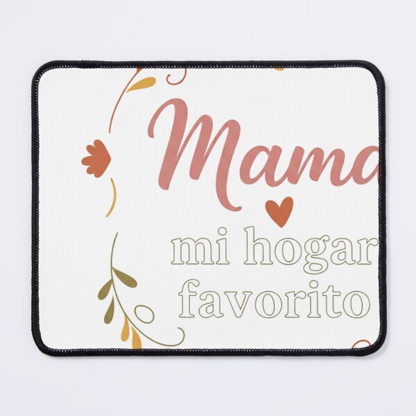 Item preview, Mamá Mi Hogar Favorito Spanish Mom Love Floral Design designed and sold by JMDesignHub.