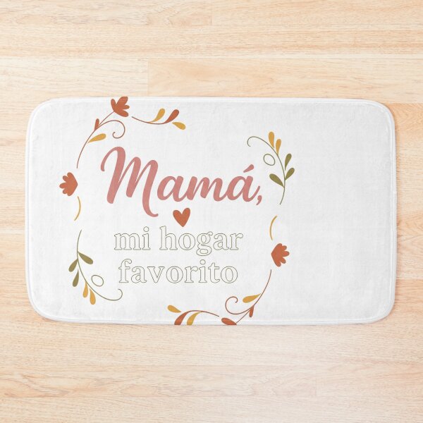 Item preview, Mamá Mi Hogar Favorito Spanish Mom Love Floral Design designed and sold by JMDesignHub.