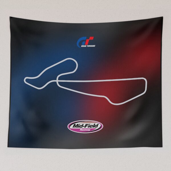 Item preview, Gran Turismo Midfield Raceway Map Circuit designed and sold by J's Models.