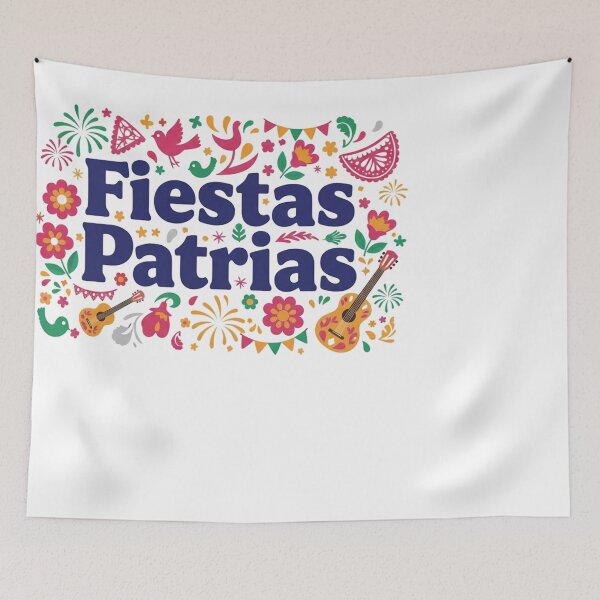 Item preview, Fiestas Patrias Mexican Celebration Patriotic Folk Art designed and sold by JMDesignHub.