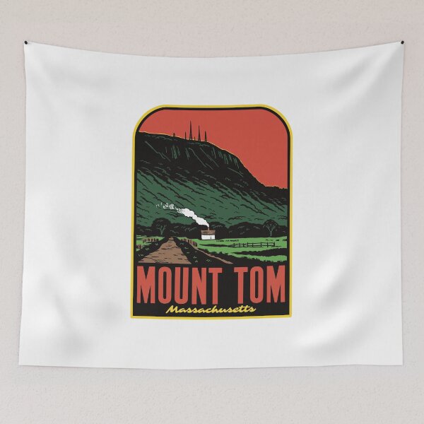 Item preview, Mount Tom Massachusetts Retro designed and sold by HalpinDesign.