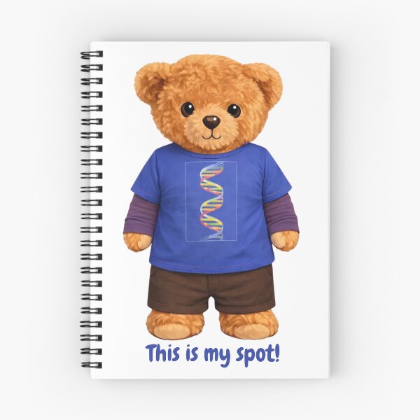 Item preview, DNA Scientist Teddy Bear - Cute Biology & Physics Nerd Art ? designed and sold by CuteBear87.