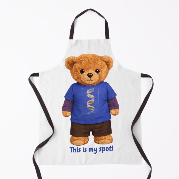 Item preview, DNA Scientist Teddy Bear - Cute Biology & Physics Nerd Art ? designed and sold by CuteBear87.