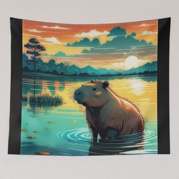 Item preview, Capybara Capivara v2 designed and sold by Helios Be. Lavsh.
