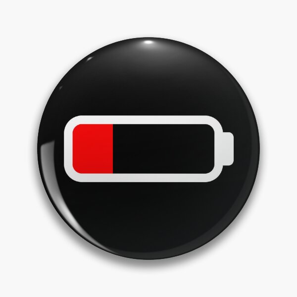 Item preview, Low battery designed and sold by WhackoDesigns.