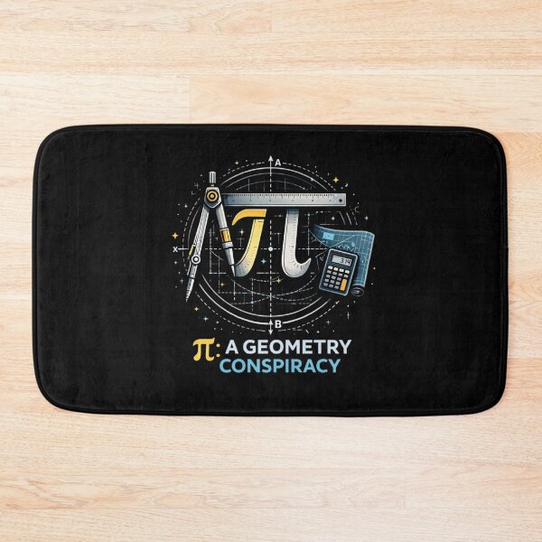 Item preview, Pi Geometry Conspiracy Math Nerd Design designed and sold by bilal sibgui.