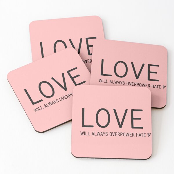 Item preview, Handwritten Love Quote - The Only Thing More Powerful Than Hate designed and sold by WowDezign.