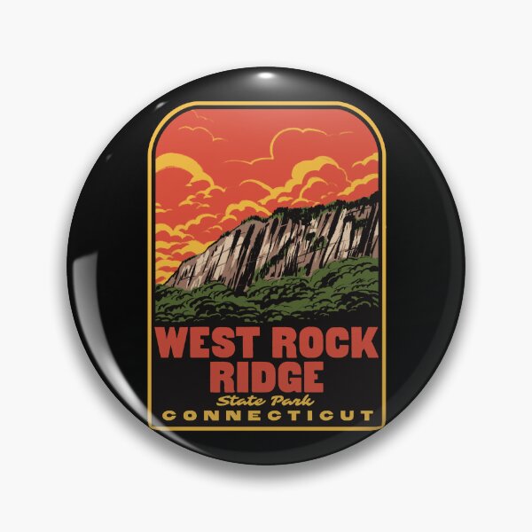 Artikelvorschau, West Rock Ridge State Park Connecticut Retro entworfen und verkauft von HalpinDesign.