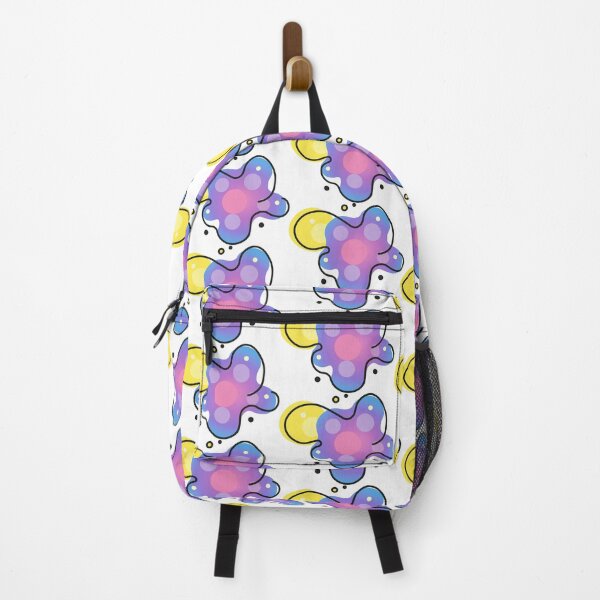 Item preview, Rainbow Gradient Kawaii Blob Sticker designed and sold by BetweenForms.