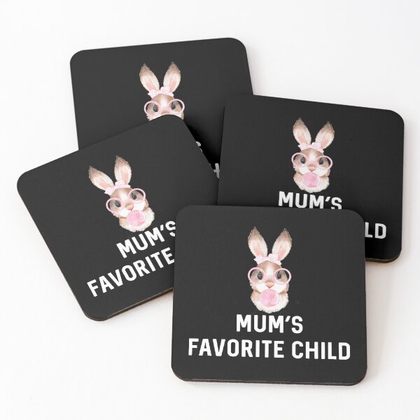 Item preview, Mum's Favorite Child Rabbit Mother's Day UK Sassy Easter Bunny Gift Rabbits Lover Birthday designed and sold by DogLover332.