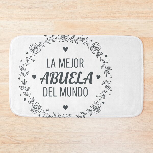 Item preview, La Mejor Abuela del Mundo Floral Wreath designed and sold by JMDesignHub.