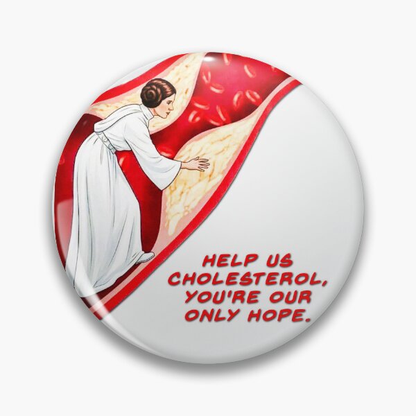 Item preview, Help Us Cholesterol You're Our Only Hope designed and sold by PopCultureArtShop.