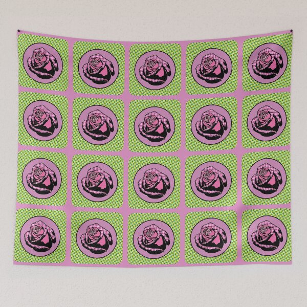Item preview, Pop and Op art of a Blossom designed and sold by cremedecolor.
