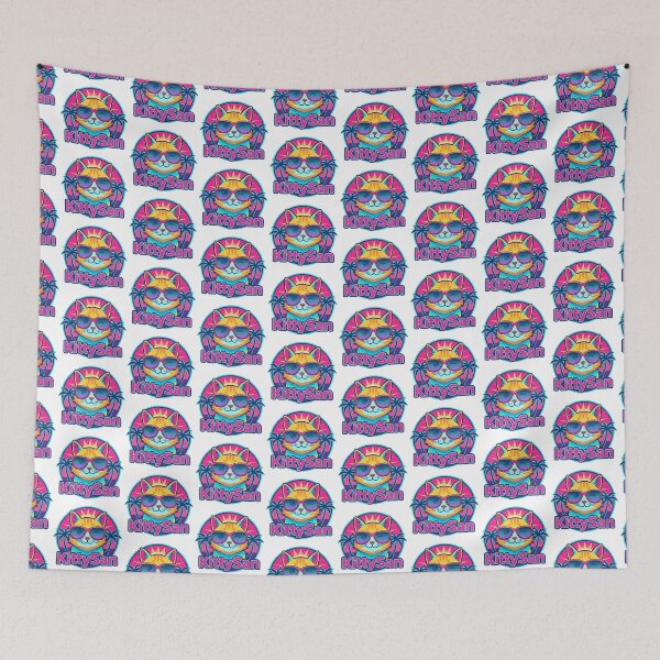 Item preview, KittySan – Zen Master Cat Beach Logo designed and sold by GlobalBoom.