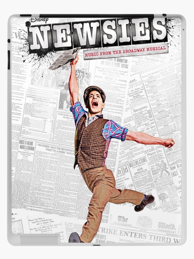 Newsies From Broadway Musical Ipad Case Skin By Gerryrasmussen Redbubble