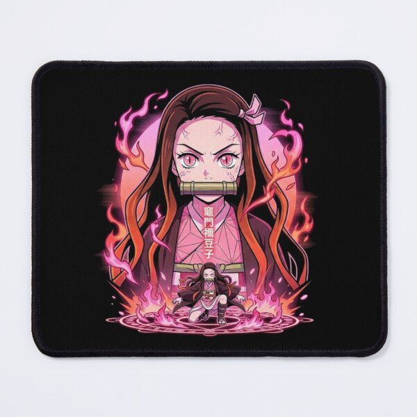 Item preview, Nezuko Kamado Demon Form Glowing Anime Art designed and sold by Innova_Creations.