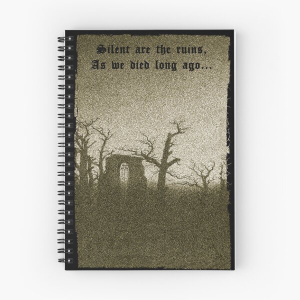 Item preview, Silent Are The Ruins As We Died Long Ago... (sepia verion) designed and sold by Dungeon-Shop.