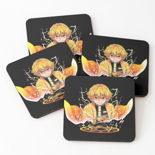 Item preview, Zenitsu Agatsuma Thunder Breathing Anime Art designed and sold by Innova_Creations.