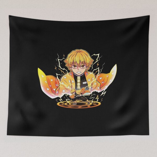 Item preview, Zenitsu Agatsuma Thunder Breathing Anime Art designed and sold by Innova_Creations.