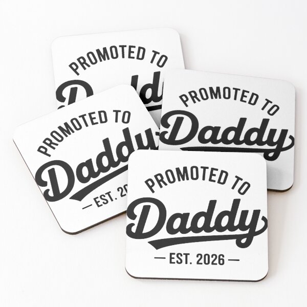 Item preview, Promoted To Daddy Est 2026 New Dad Expecting Father designed and sold by JMDesignHub.