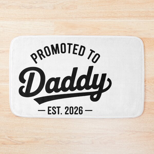 Item preview, Promoted To Daddy Est 2026 New Dad Expecting Father designed and sold by JMDesignHub.