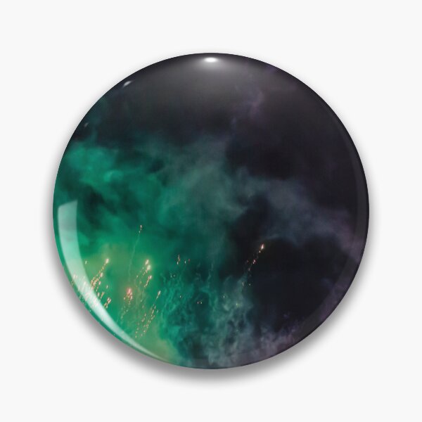 Item preview, Night Fireworks Show With Bright Spark Trails And Smoke Illumination Against The Dark Sky designed and sold by Nmallia.