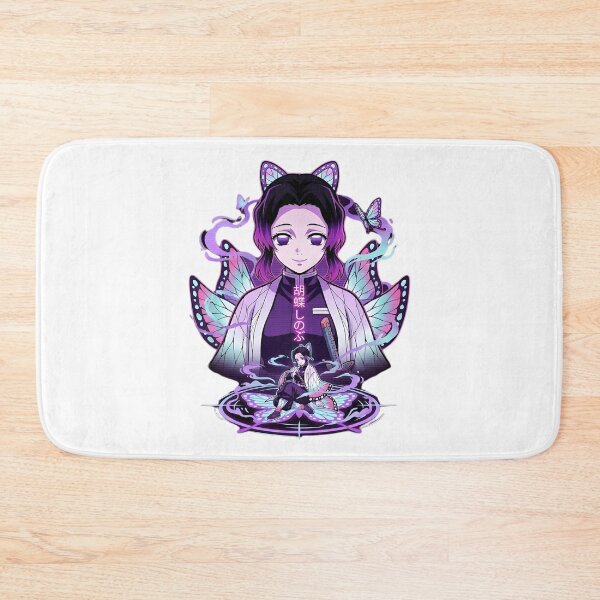 Item preview, Shinobu Kocho Insect Hashira Anime Glow Art designed and sold by Innova_Creations.