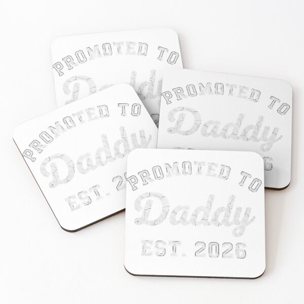 Item preview, Promoted to Daddy 2026 Expecting Father Announcement designed and sold by JMDesignHub.