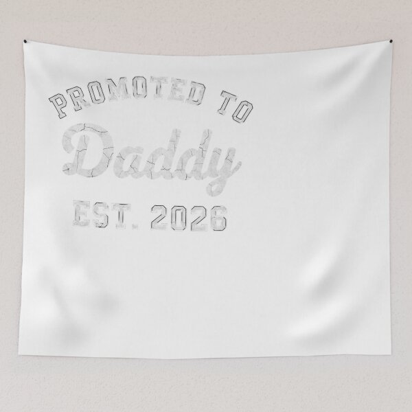 Item preview, Promoted to Daddy 2026 Expecting Father Announcement designed and sold by JMDesignHub.