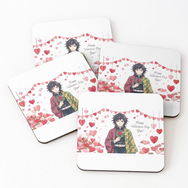 Item preview, Giyu Tomioka Valentine Rose Anime Fan Art designed and sold by Innova_Creations.