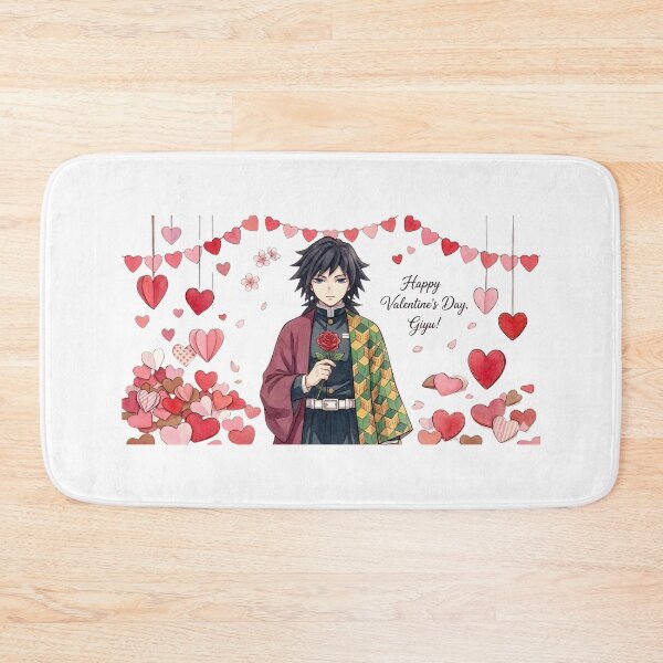 Item preview, Giyu Tomioka Valentine Rose Anime Fan Art designed and sold by Innova_Creations.