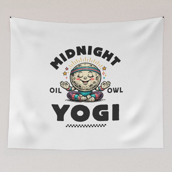 Item preview, Midnight oil owl yogi designed and sold by Peerless-Prime.