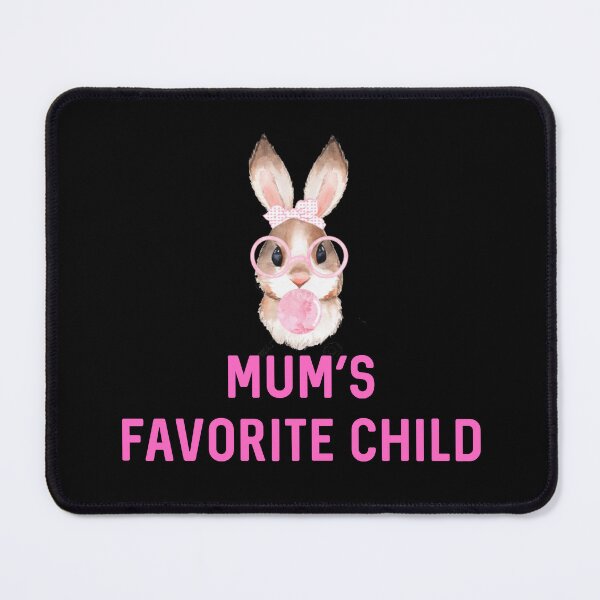 Item preview, Mum's Favorite Child Rabbit Mother's Day UK Sassy Easter Bunny Gift Rabbits Lover Birthday designed and sold by DogLover332.
