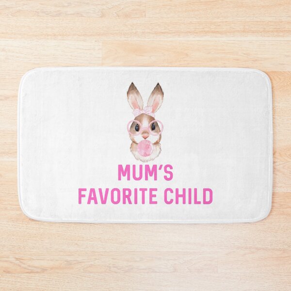 Item preview, Mum's Favorite Child Rabbit Mother's Day UK Sassy Easter Bunny Gift Rabbits Lover Birthday designed and sold by DogLover332.