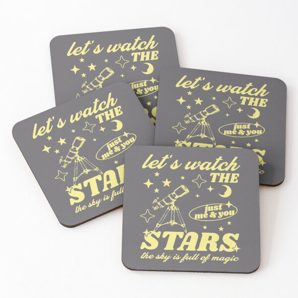 Item preview, let’s watch the stars - romantic celestial quote design designed and sold by JinxyArtistry.