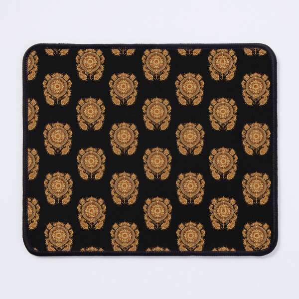 Item preview, Golden Mandala Majesty – Ornate Bohemian Luxury Ornament on Black designed and sold by AZPrintz.