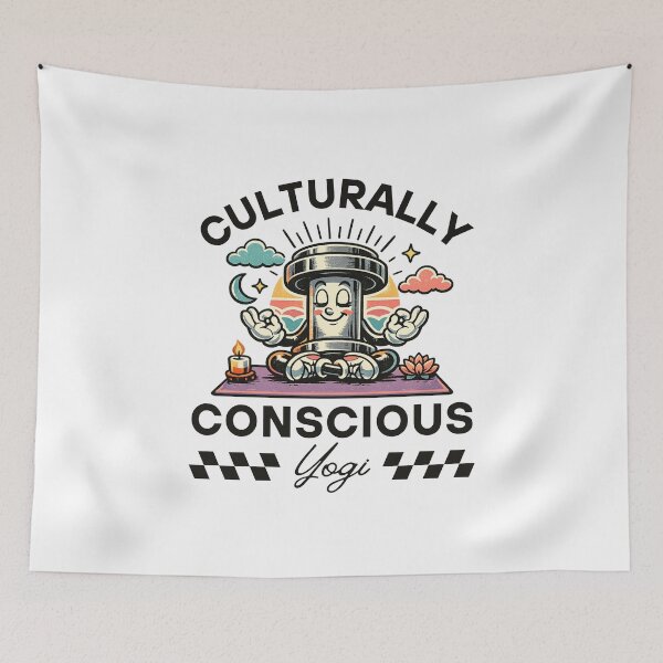 Item preview, Culturally conscious yogi designed and sold by Peerless-Prime.