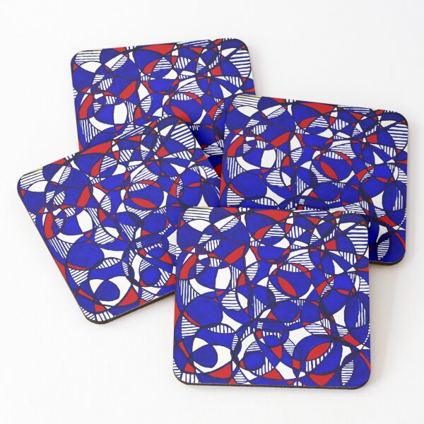 Item preview, Pairing Blues with Passionate Red designed and sold by BoiyoLove.
