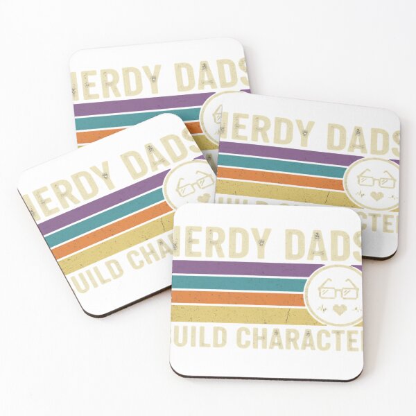Item preview, Retro Nerdy Dads Build Character Pixel Gamer Dad designed and sold by JMDesignHub.
