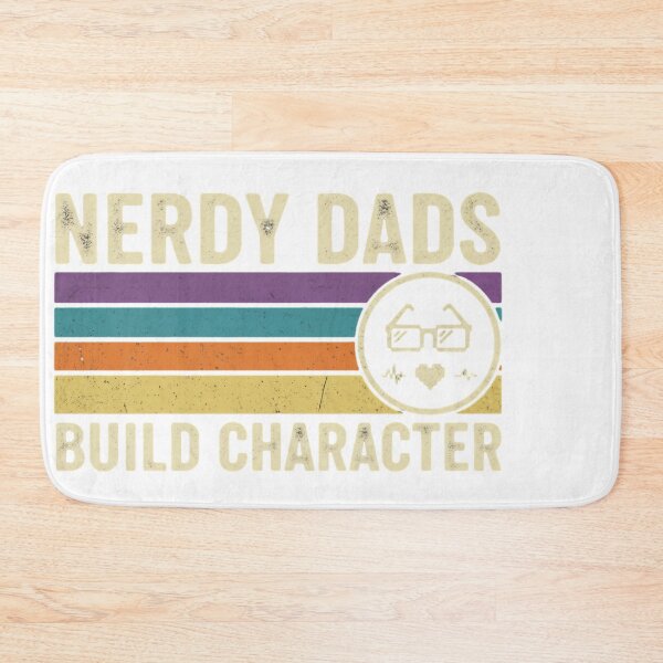 Item preview, Retro Nerdy Dads Build Character Pixel Gamer Dad designed and sold by JMDesignHub.
