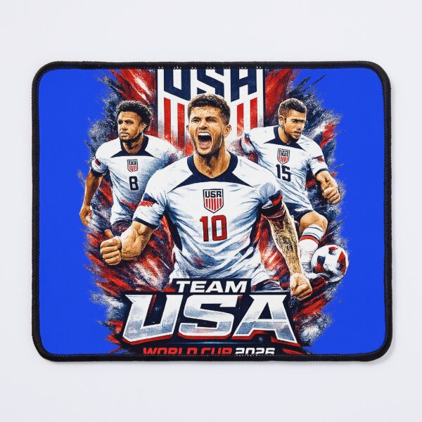 Item preview, Team USA Soccer Shirt – USA World Cup 2026 – American Soccer Fan Graphic Tee designed and sold by ArminGreen.
