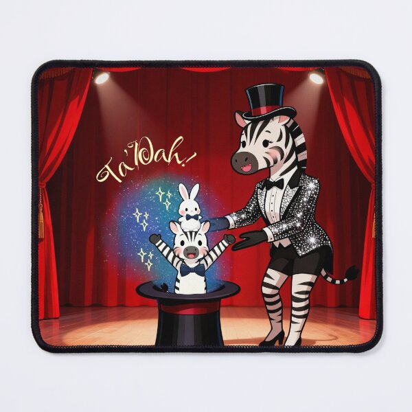Item preview, Ta-Dah Magic Zebra designed and sold by ZebraDazzleDesigns.