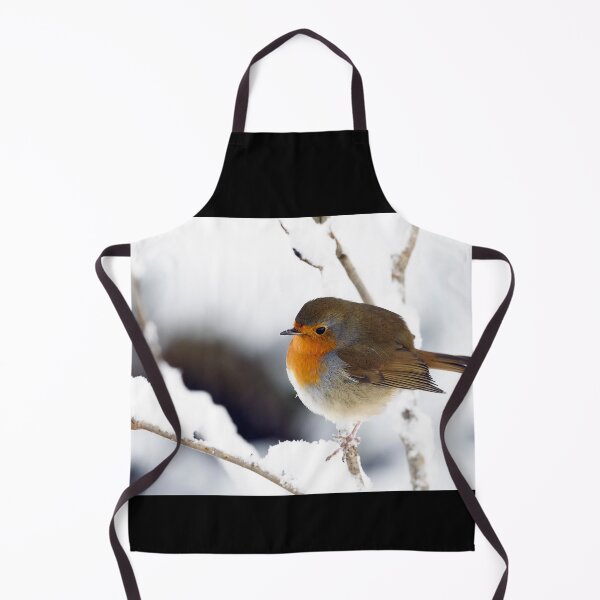 Item preview, Robin on a snow covered branch designed and sold by Stephen Jarman.