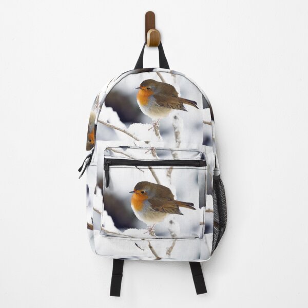 Item preview, Robin on a snow covered branch designed and sold by Stephen Jarman.