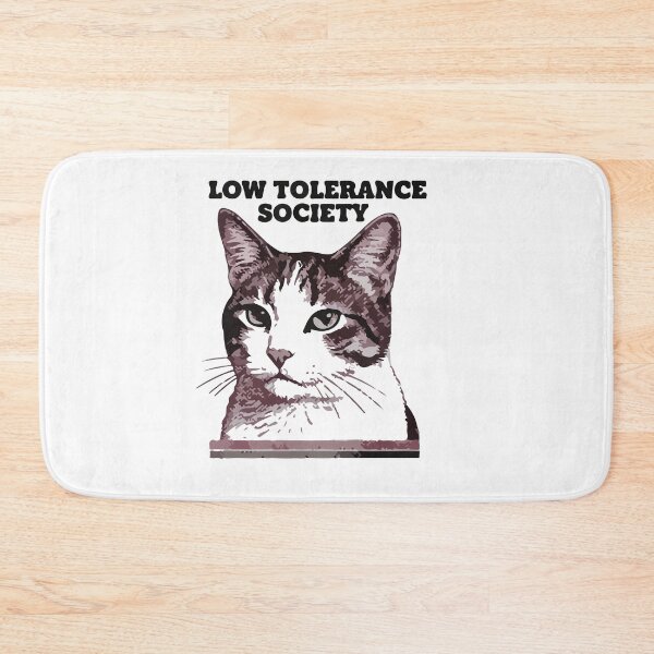 Item preview, Low Tolerance Society Cat Shirt – Funny Introvert Sarcastic Cat Design designed and sold by Design-Pro-21.