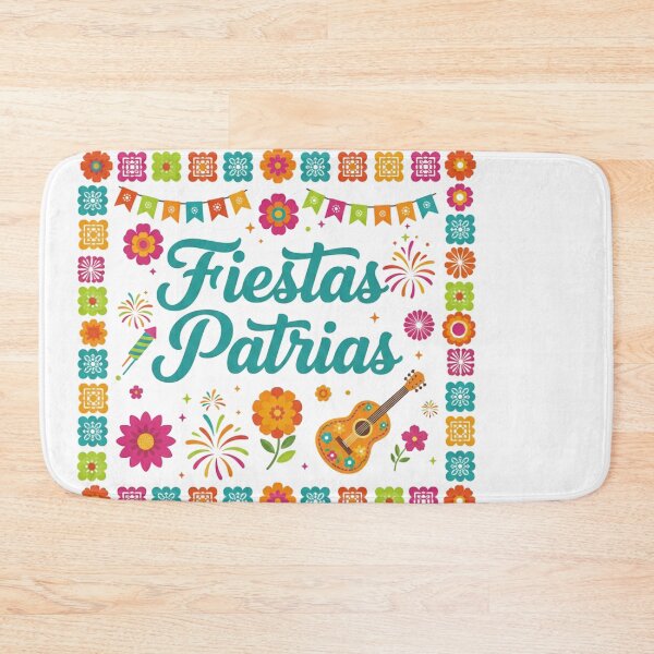 Item preview, Fiestas Patrias Mexican Celebration Folk Art Design designed and sold by JMDesignHub.
