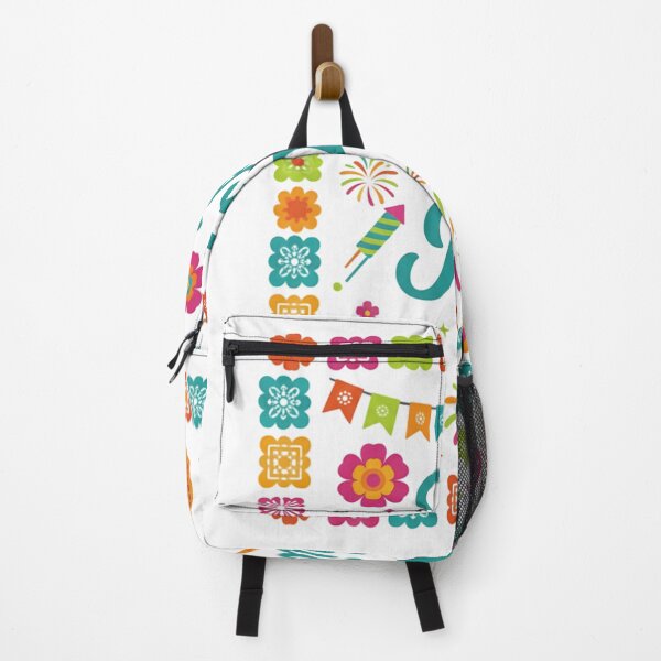 Item preview, Fiestas Patrias Mexican Celebration Folk Art Design designed and sold by JMDesignHub.